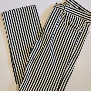 ✨ Rag & Bone Women's Hickory / Railroad Stripe Straight Leg Crop / Ankle Denim ✨